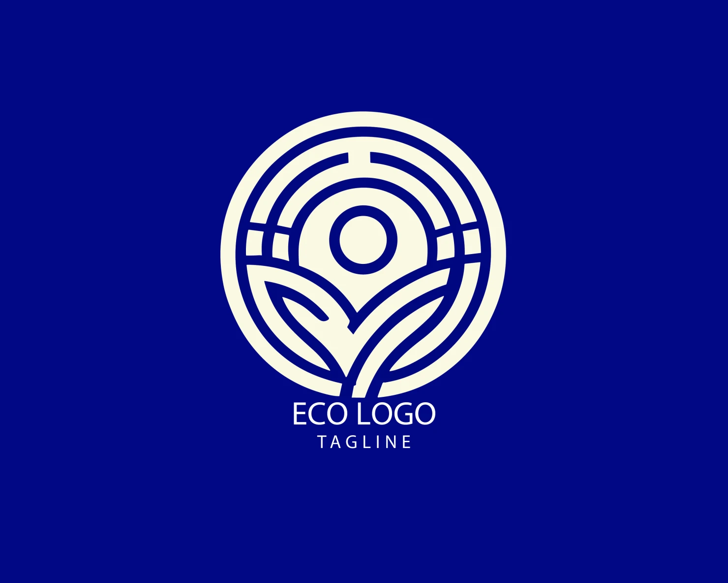 Eco customizable logo set design #38559