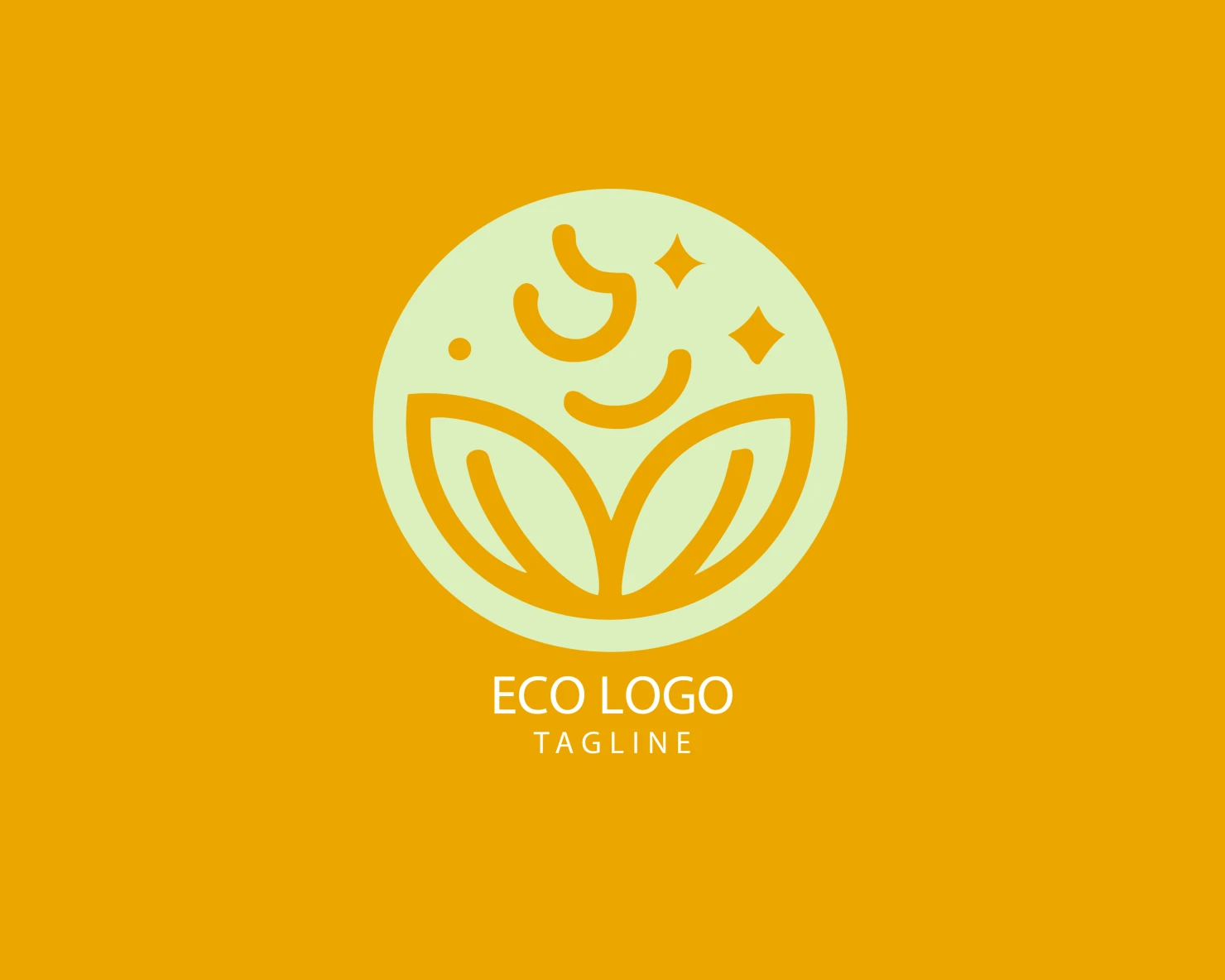 Eco customizable logo set design #38562