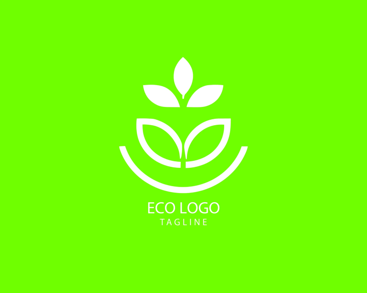 Eco customizable logo set design #38564