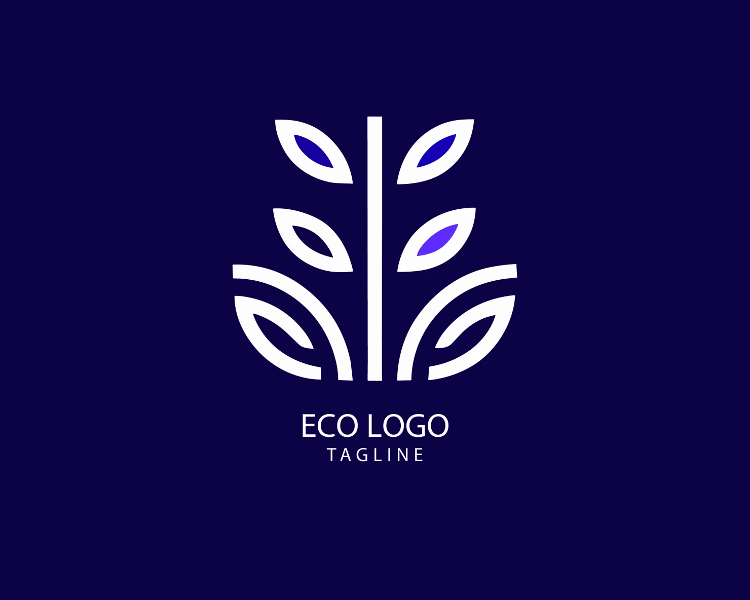 Eco customizable logo set design #38565