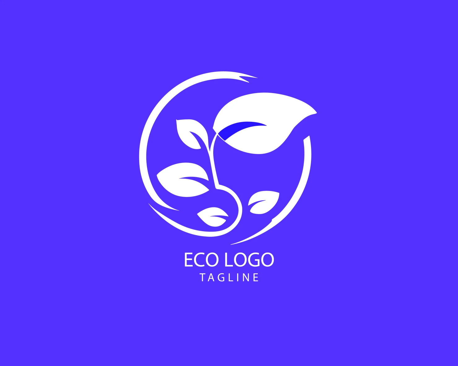Eco customizable logo set design #38567