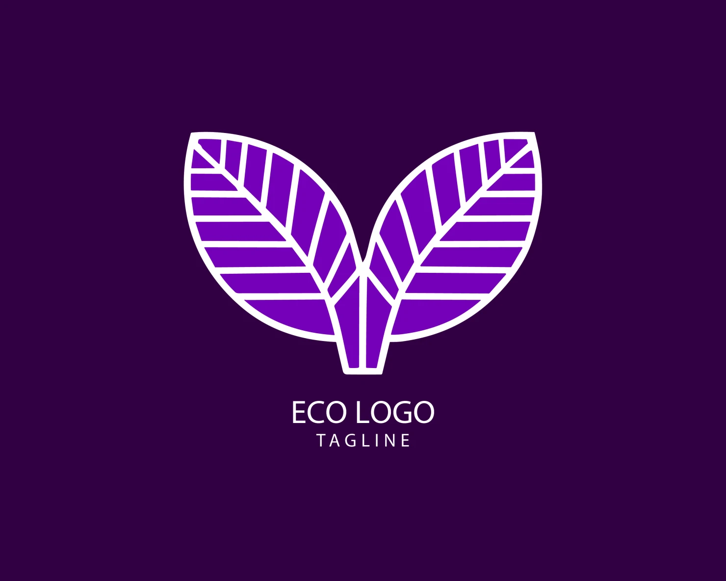 Eco customizable logo set design #38574