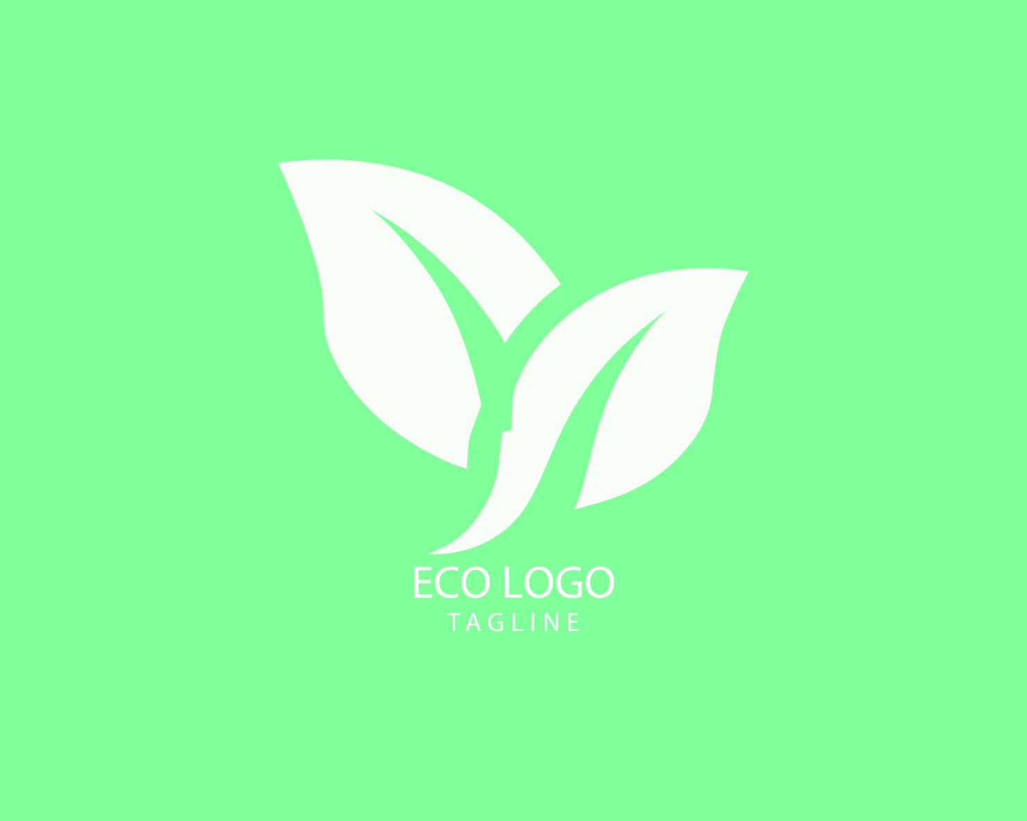 Eco customizable logo set design #38575