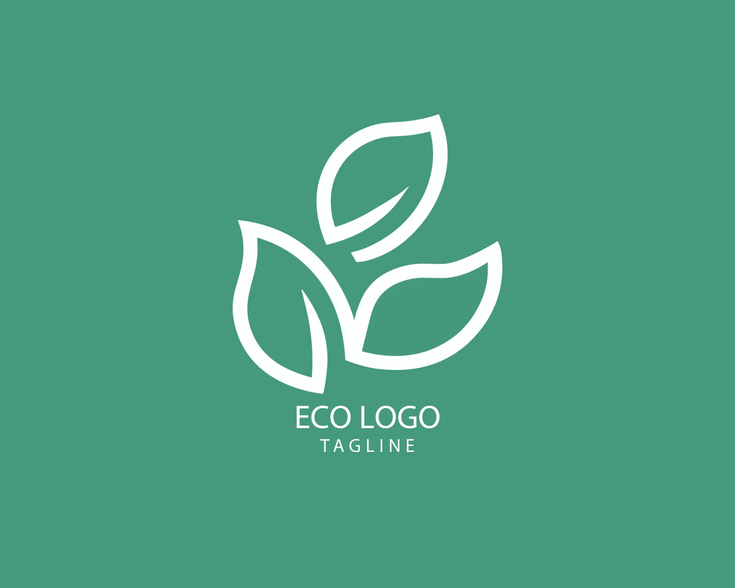 Eco customizable logo set design #38576
