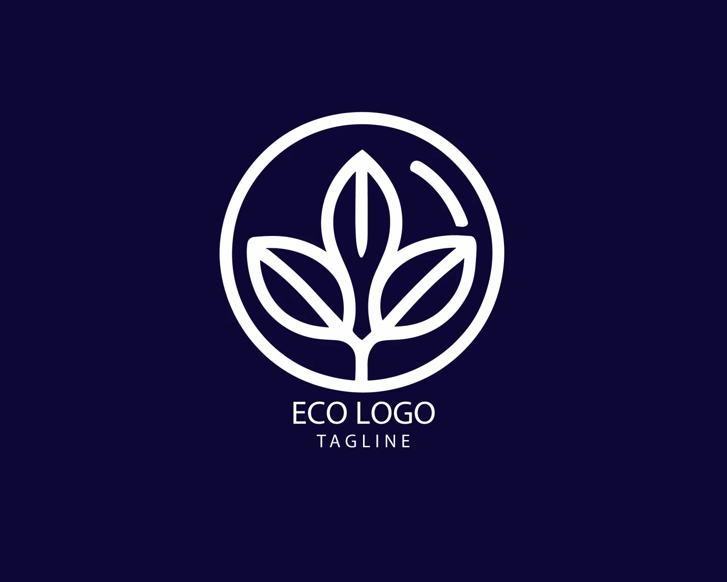 Eco customizable logo set design #38579