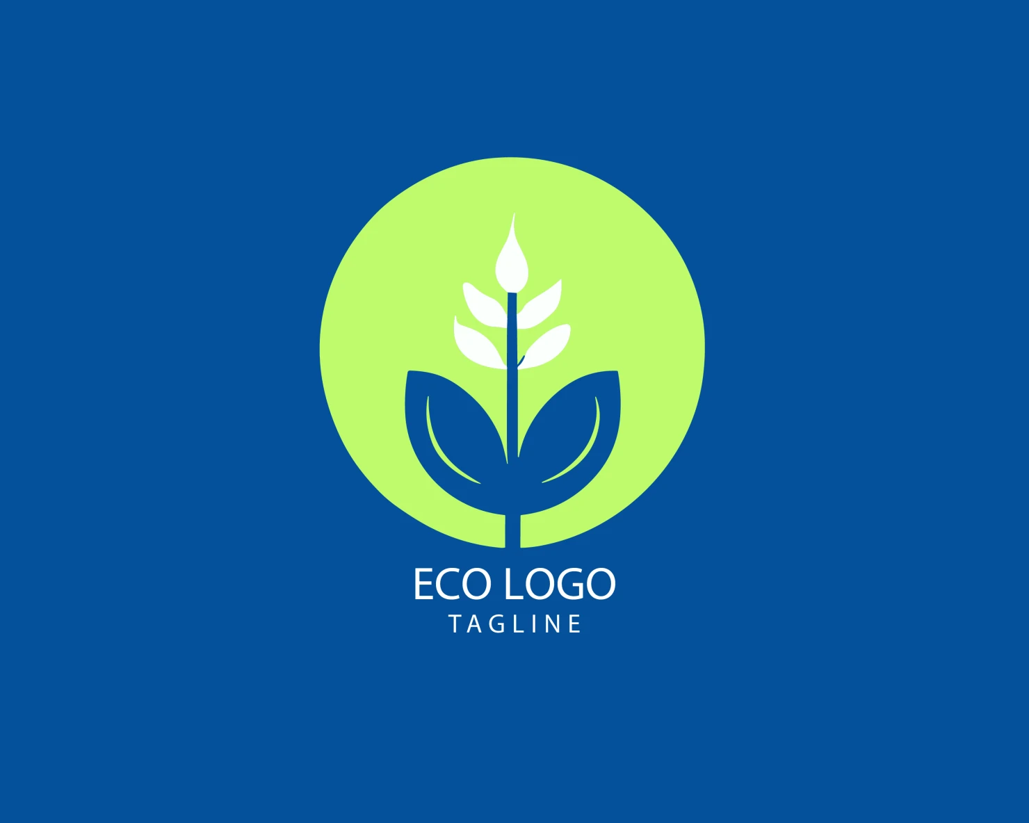 Eco customizable logo set design #38580
