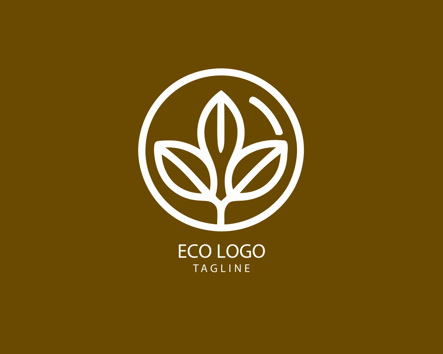 Eco customizable logo set design #38582