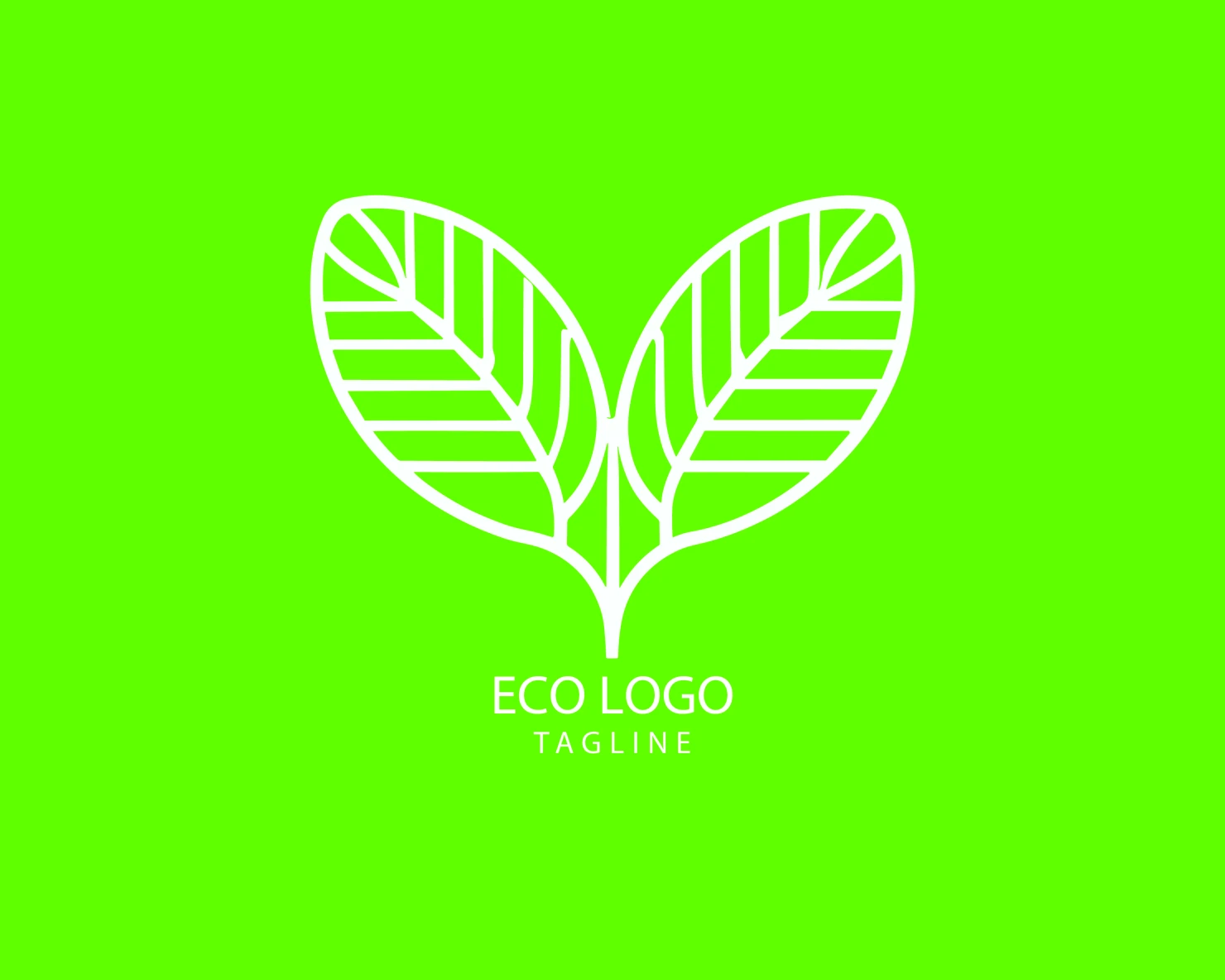 Eco customizable logo set design #38583