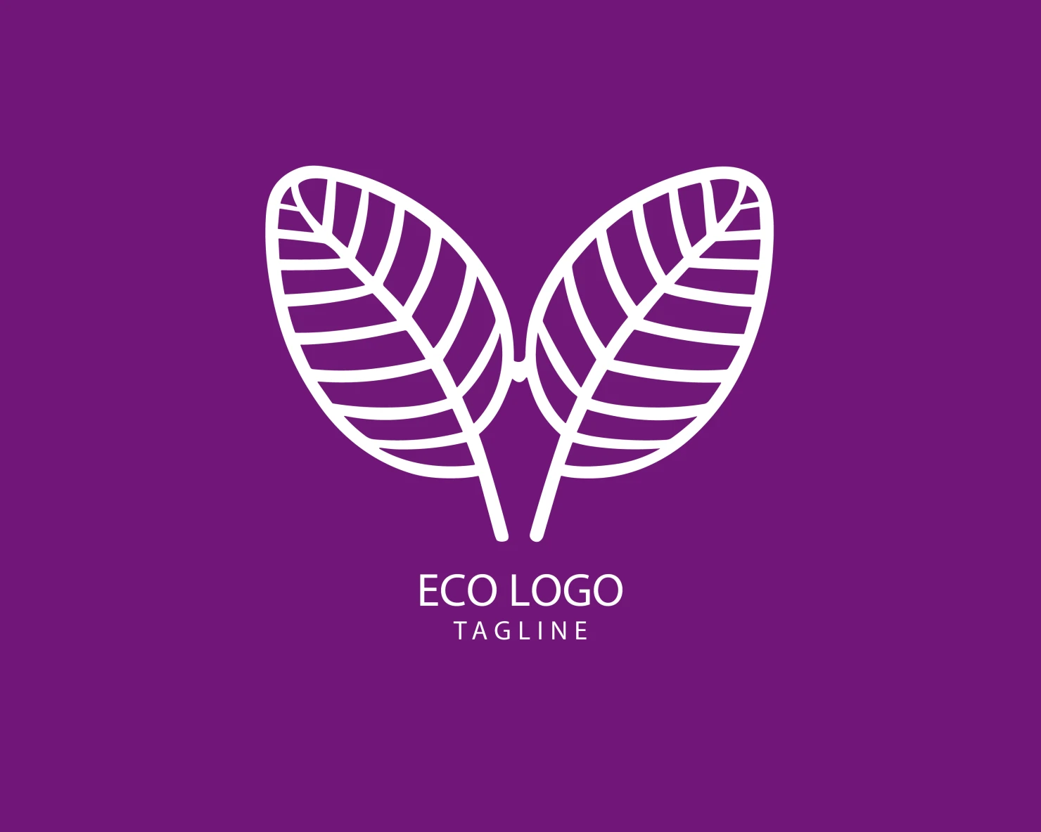 Eco customizable logo set design #38585