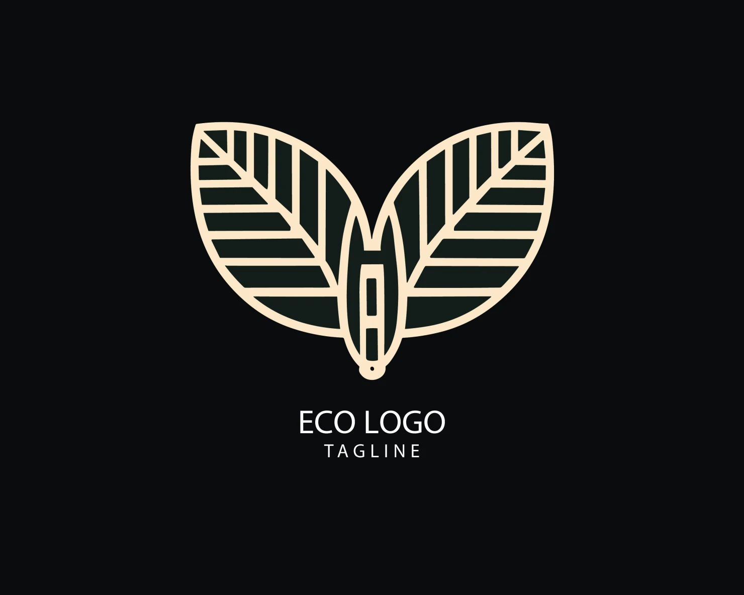 Eco customizable logo set design #38586
