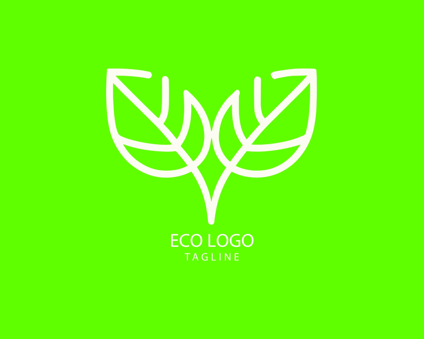 Eco customizable logo set design #38587