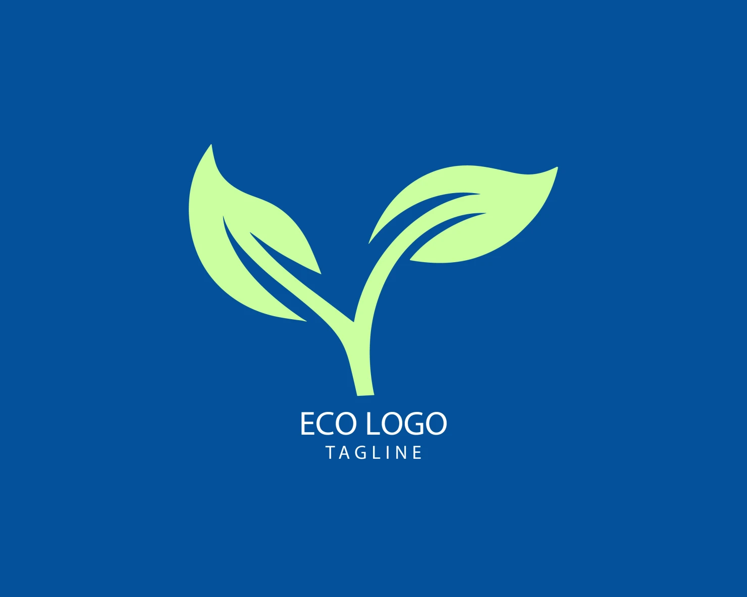 Eco customizable logo set design #38590