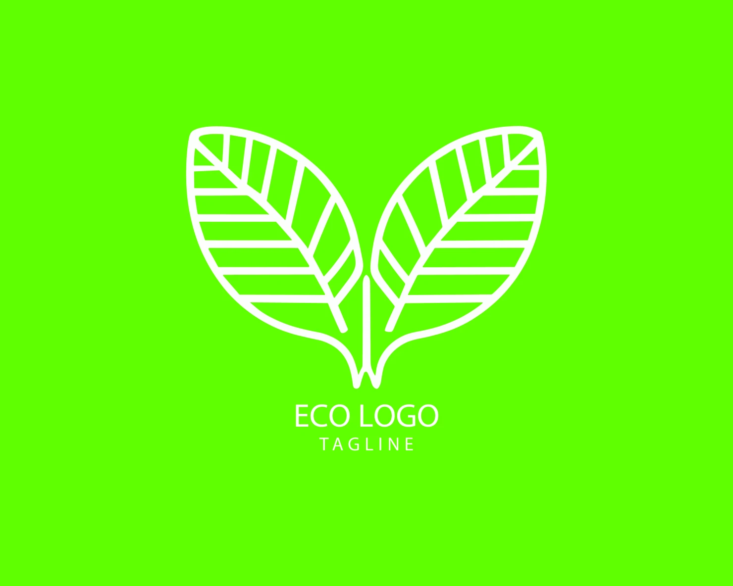Eco customizable logo set design #38594