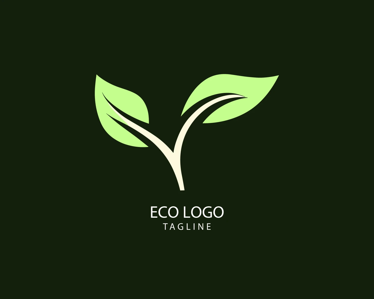 Eco customizable logo set design #38595
