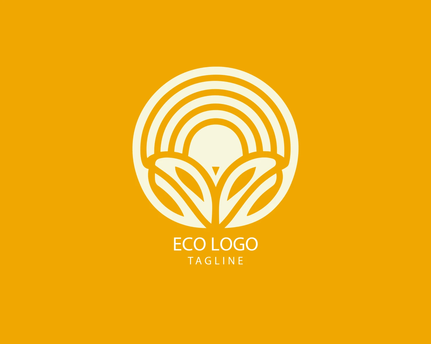 Eco customizable logo set design #38599