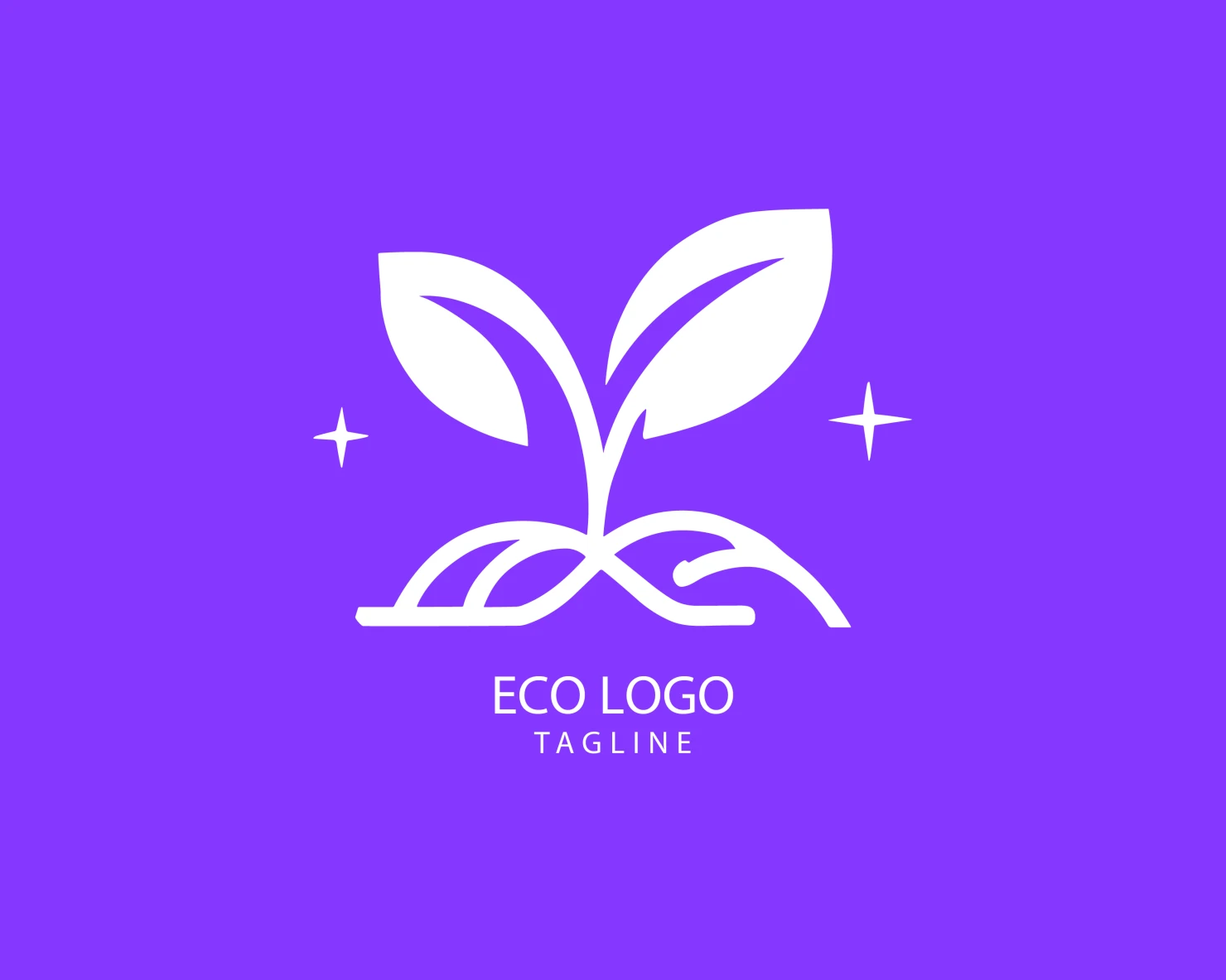 Eco customizable logo set design #38605