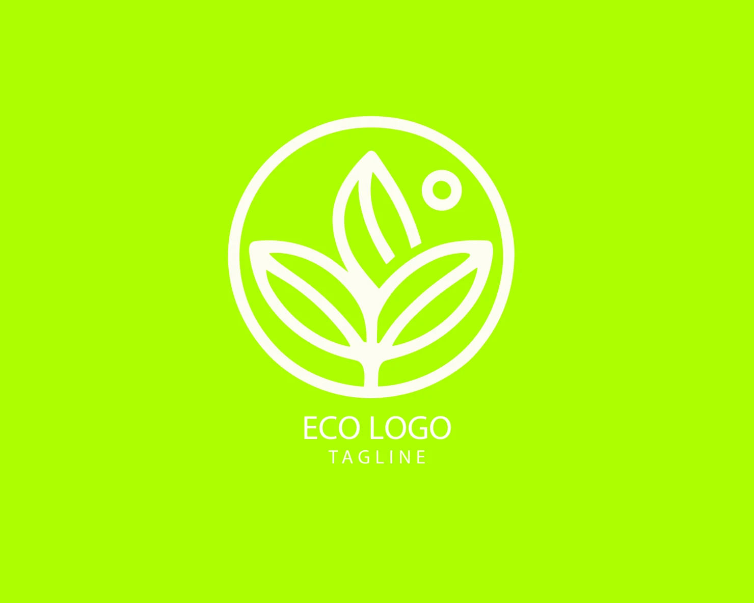 Eco customizable logo set design #38607
