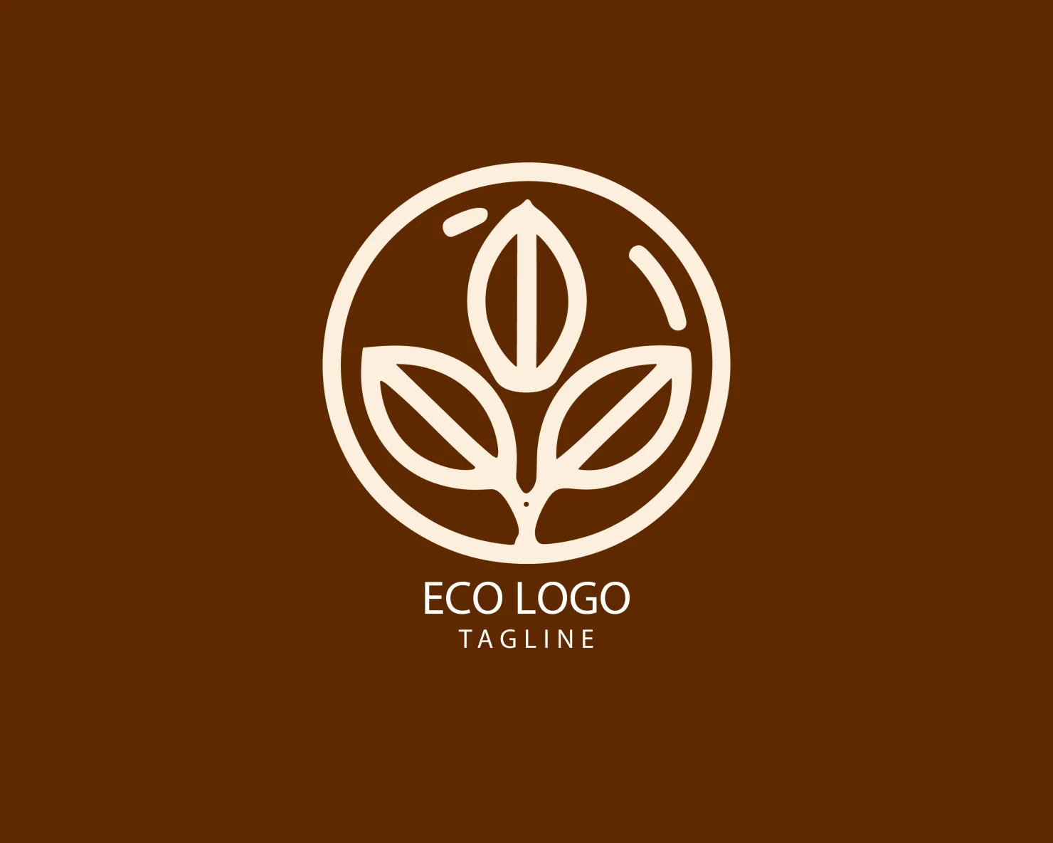 Eco customizable logo set design #38608