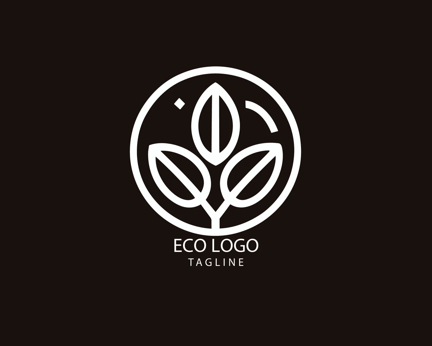 Eco customizable logo set design #38610