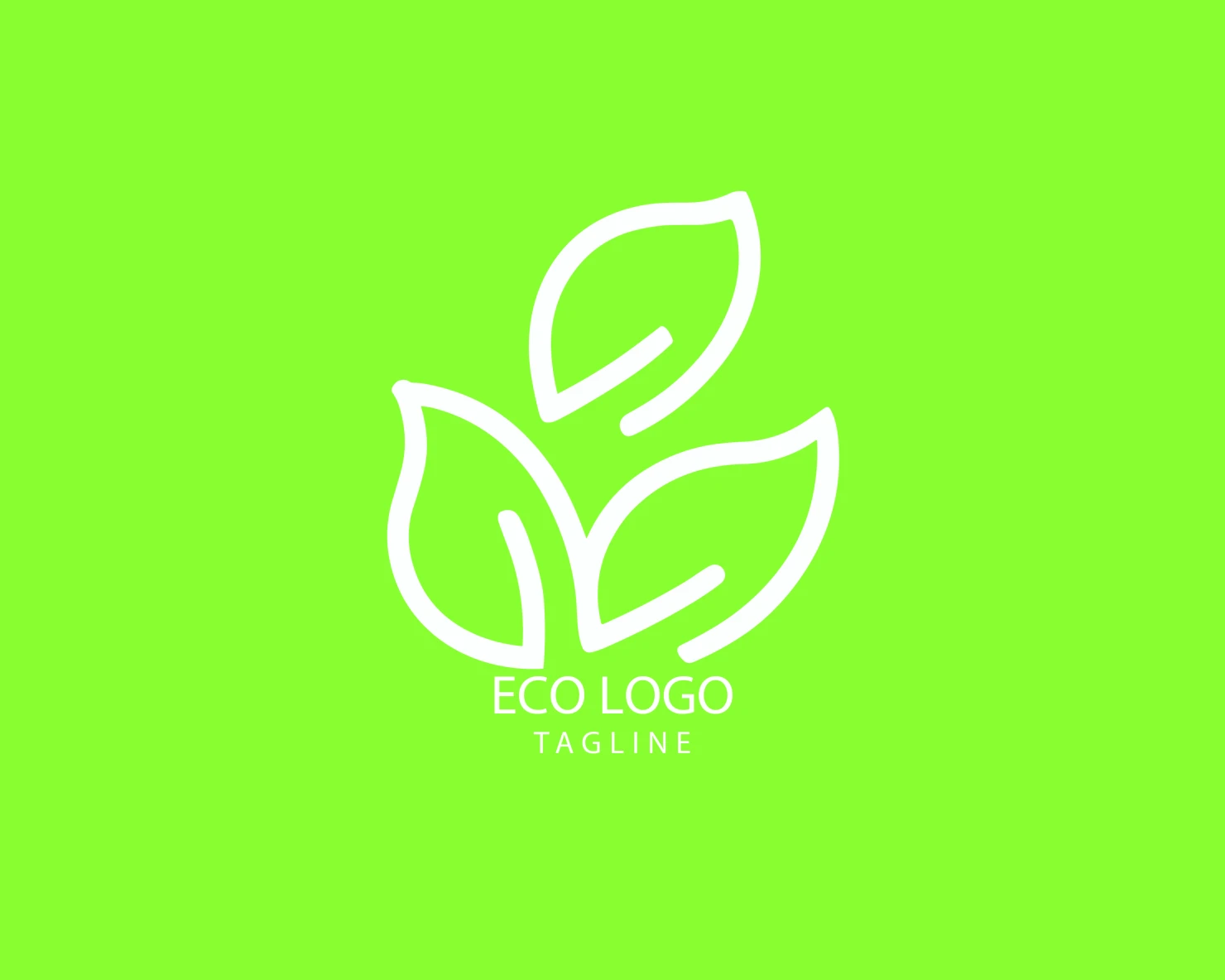 Eco customizable logo set design #38612