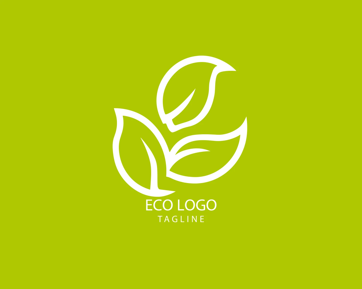 Eco customizable logo set design #38613
