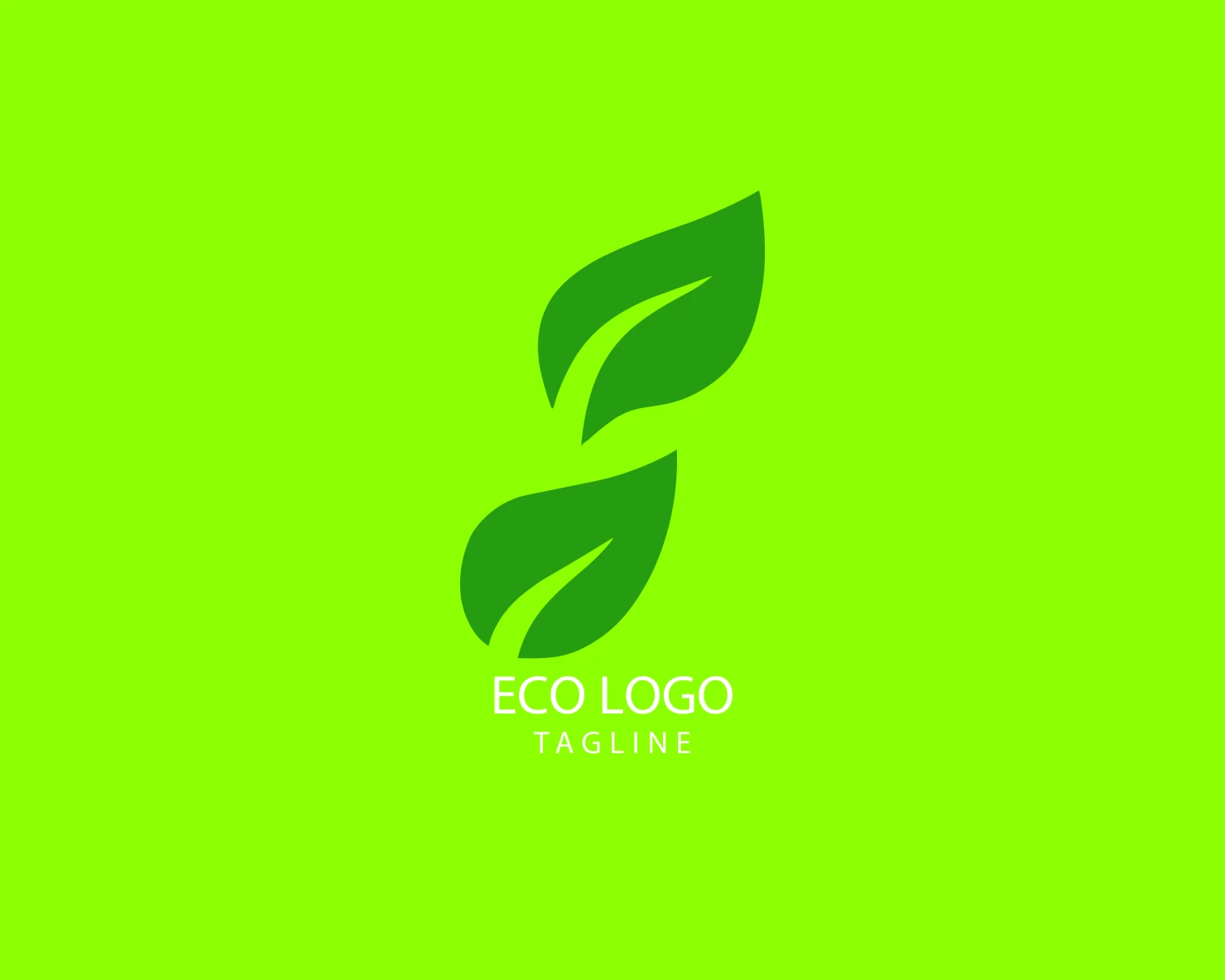 Eco customizable logo set design #38615