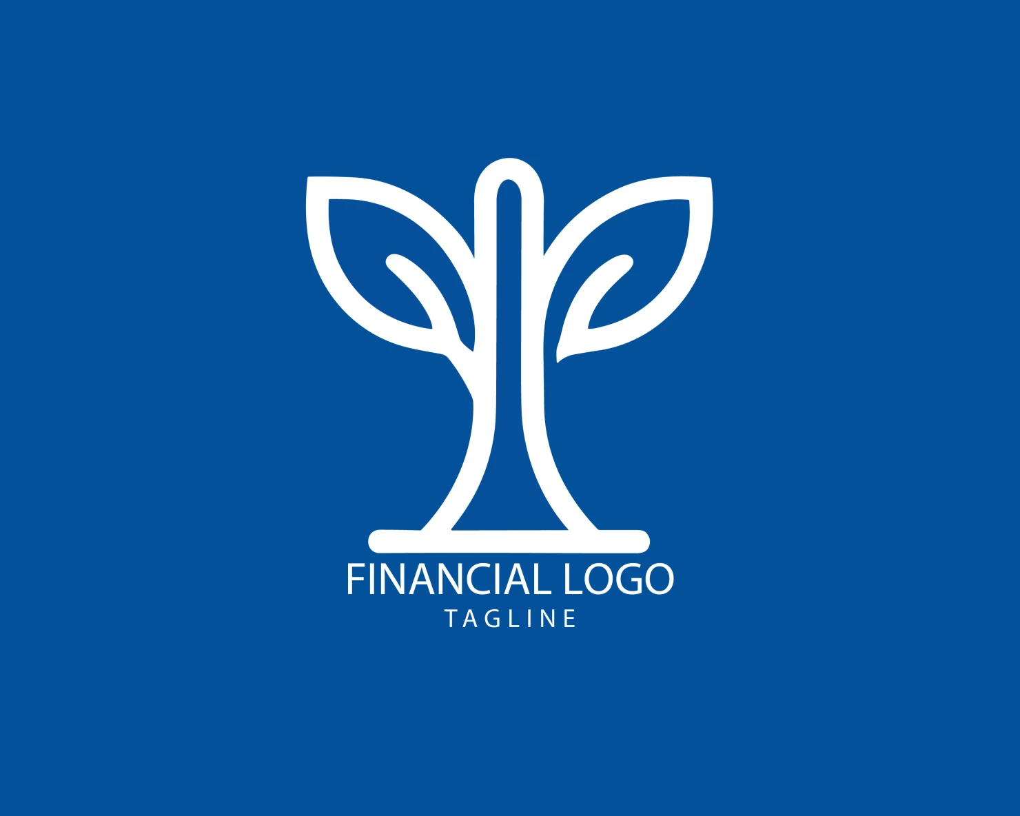 Financial grow customizable logo set design #38625