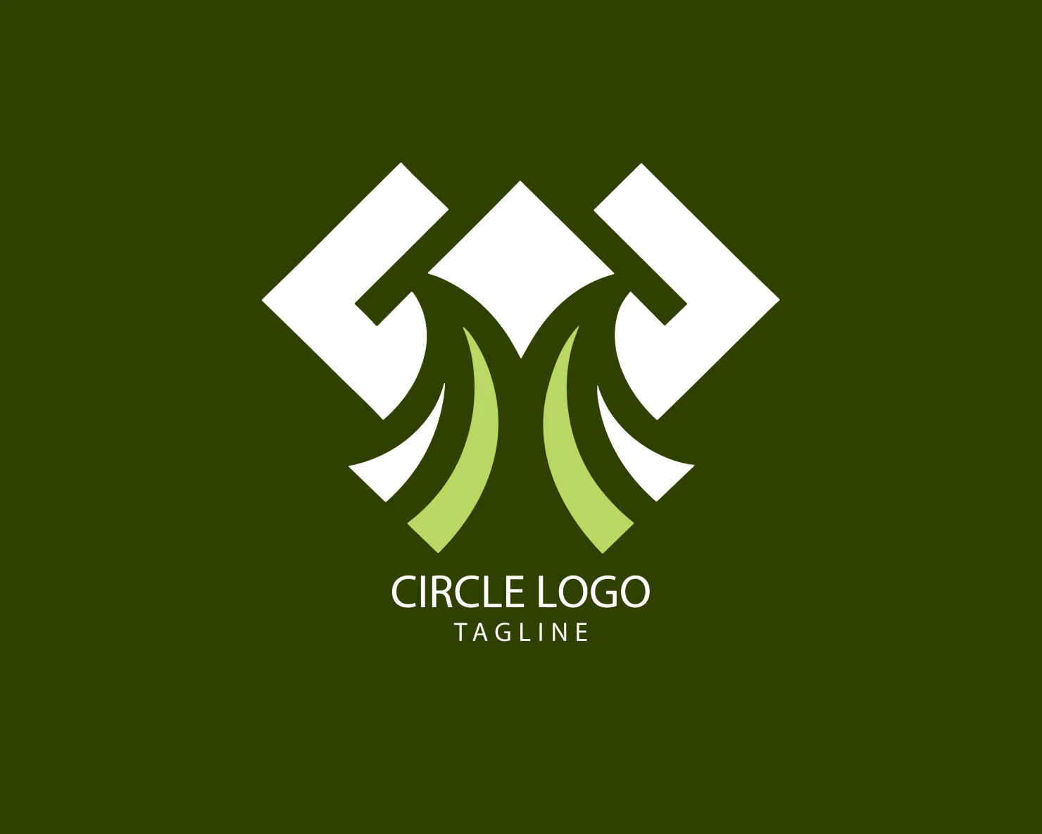 Circle customizable logo set design #38644