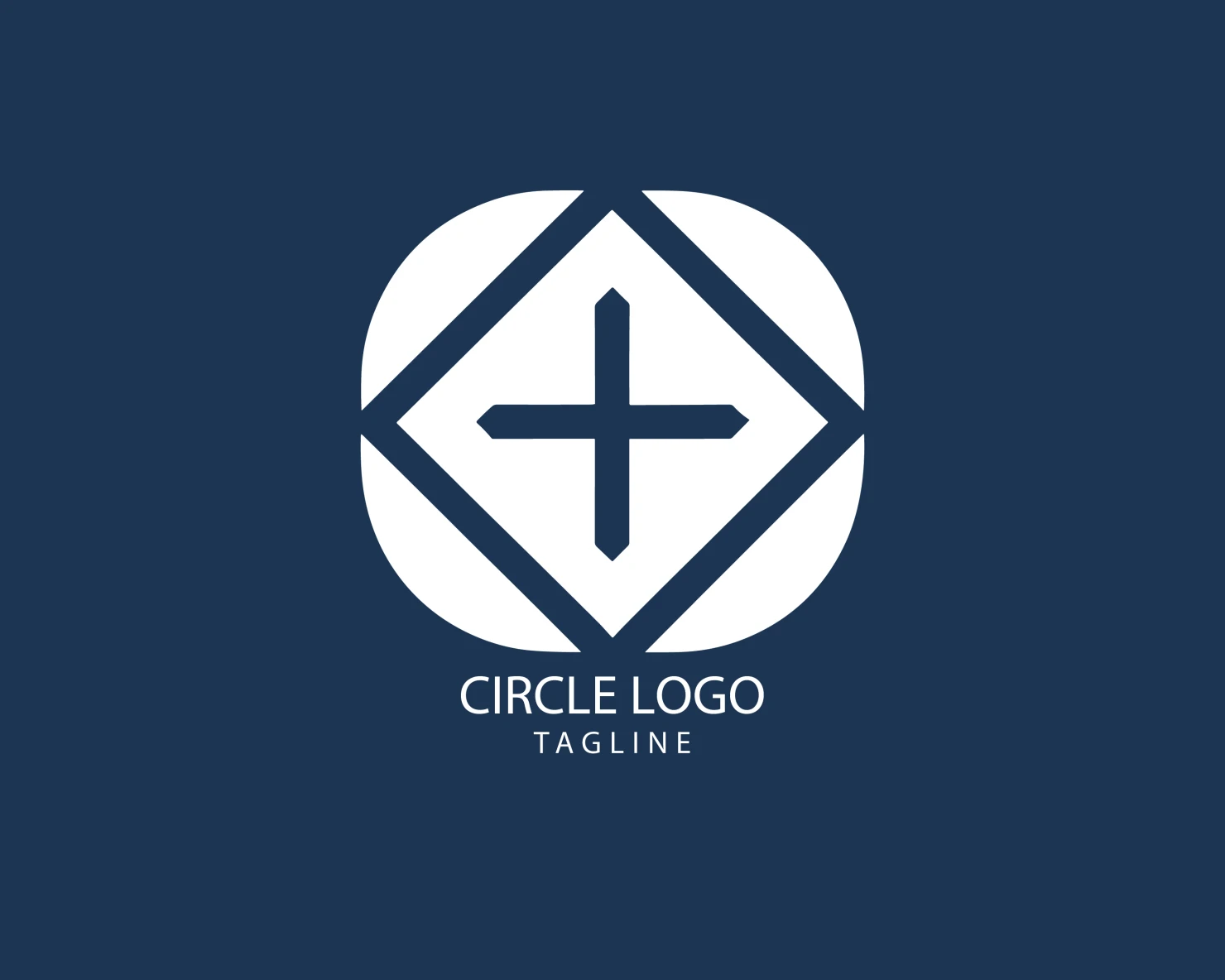 Circle customizable logo set design #38646