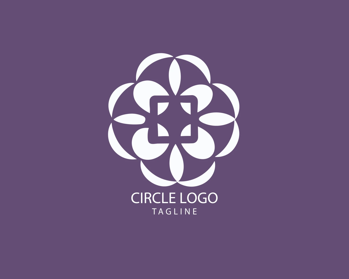 Circle customizable logo set design #38664