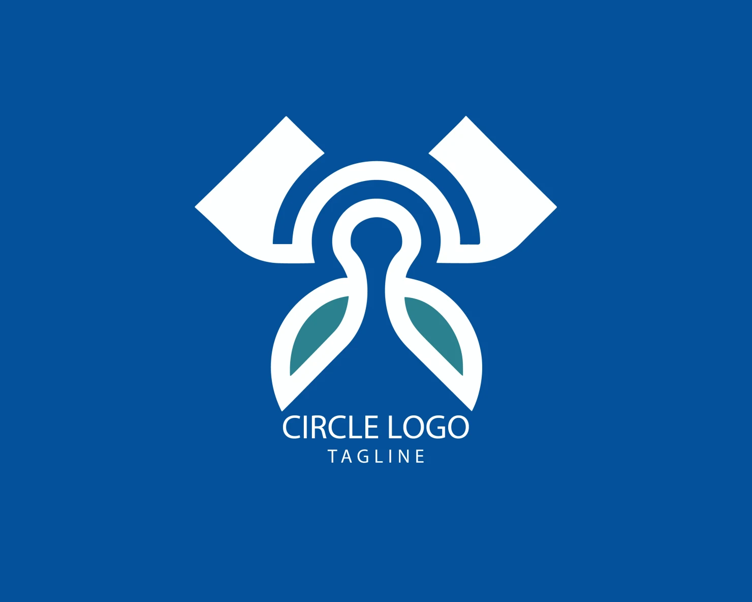Circle customizable logo set design #38668