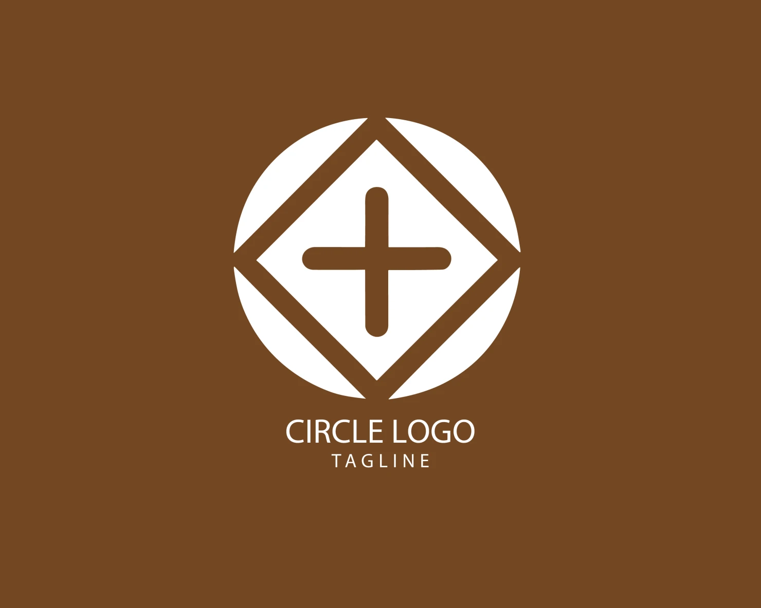 Circle customizable logo set design #38674