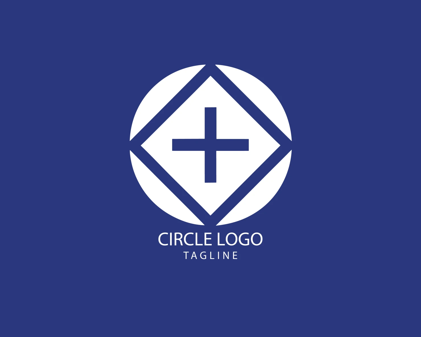Circle customizable logo set design #38675