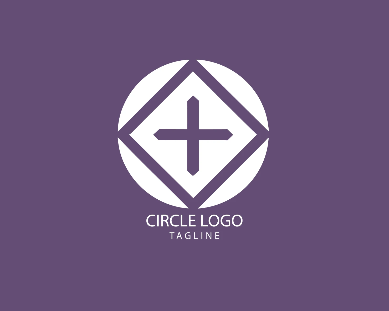Circle customizable logo set design #38676