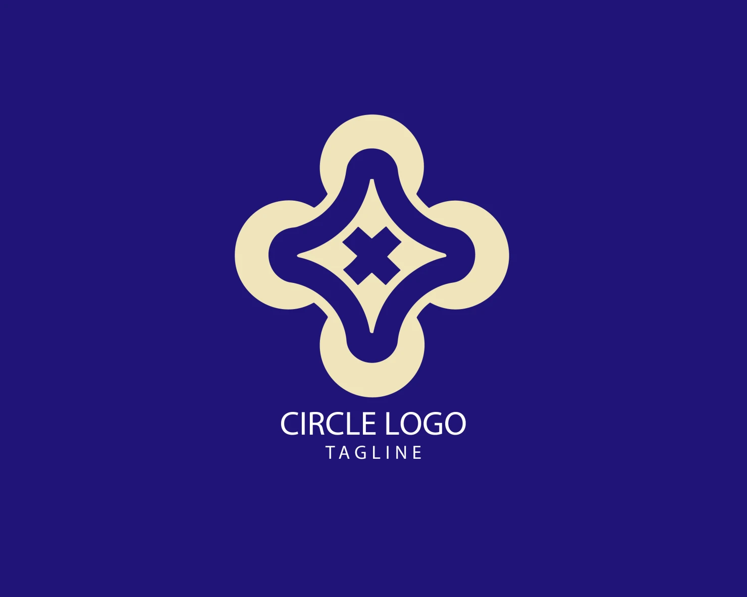 Circle customizable logo set design #38718
