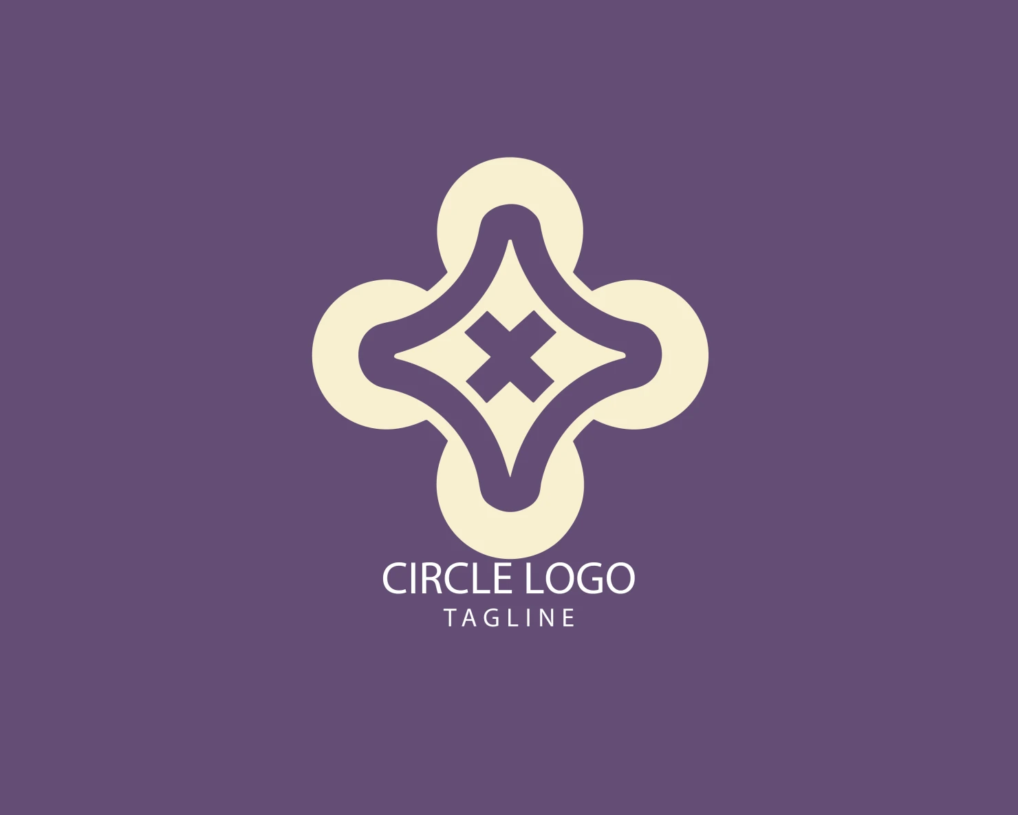 Circle customizable logo set design #38732