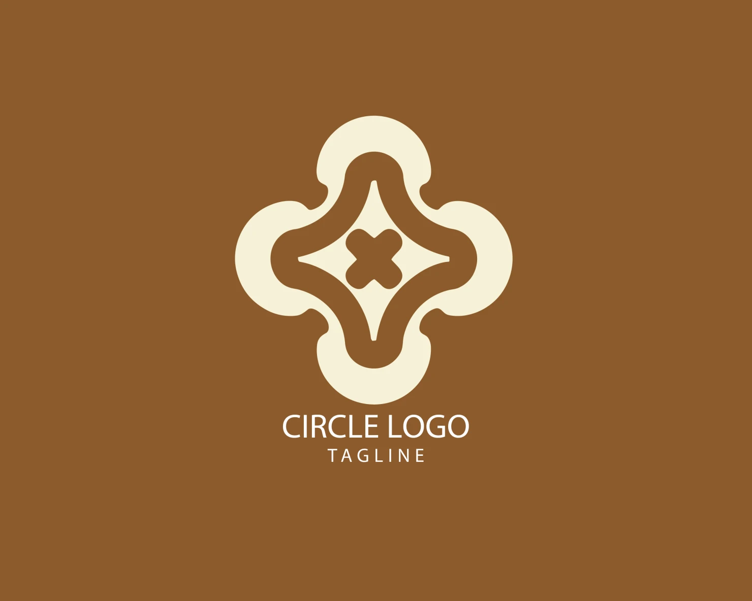 Circle customizable logo set design #38733