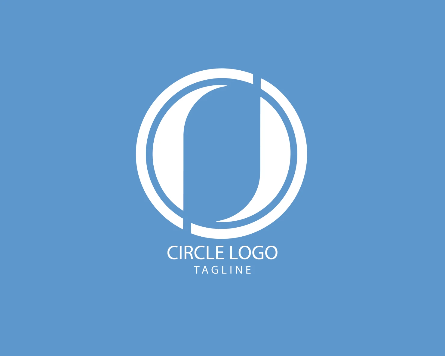 Circle customizable logo set design #38765
