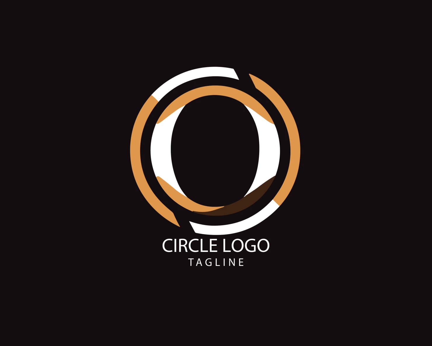 Circle customizable logo set design #38769