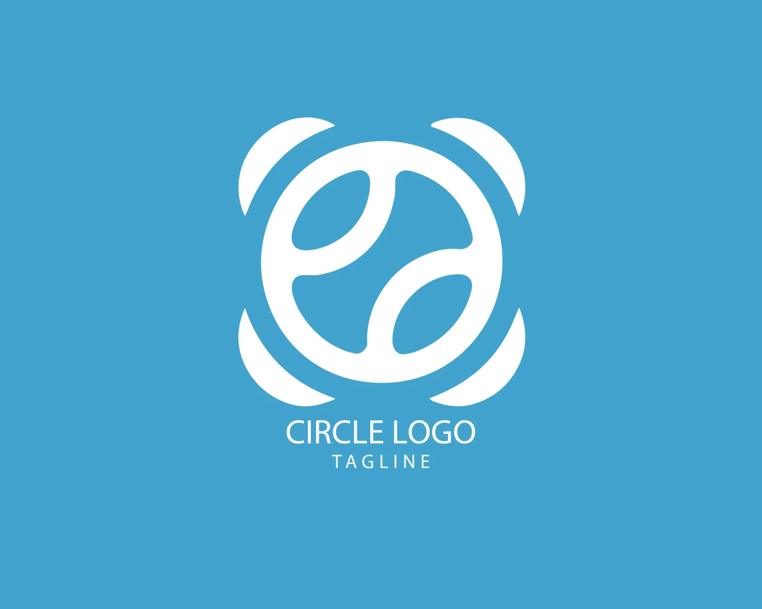 Circle customizable logo set design #38772