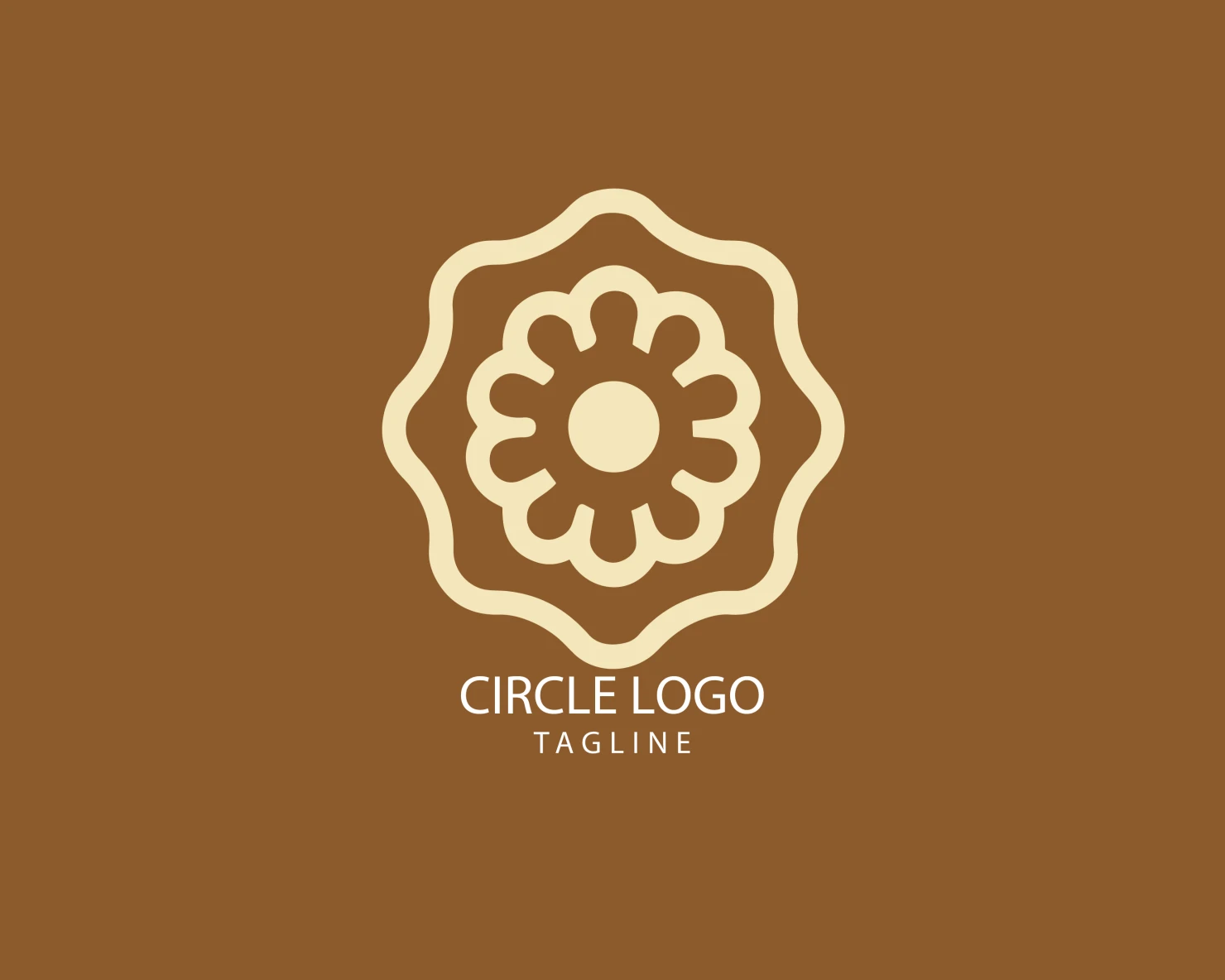 Circle customizable logo set design #38777