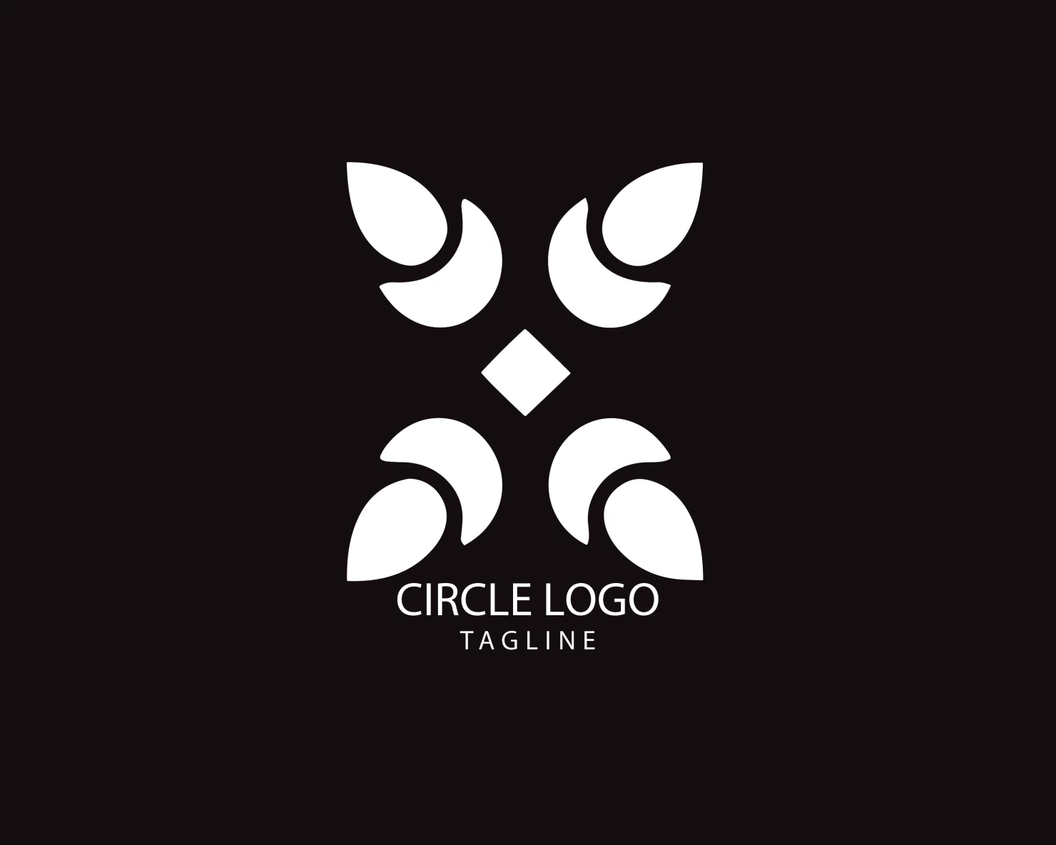 Circle customizable logo set design #38790