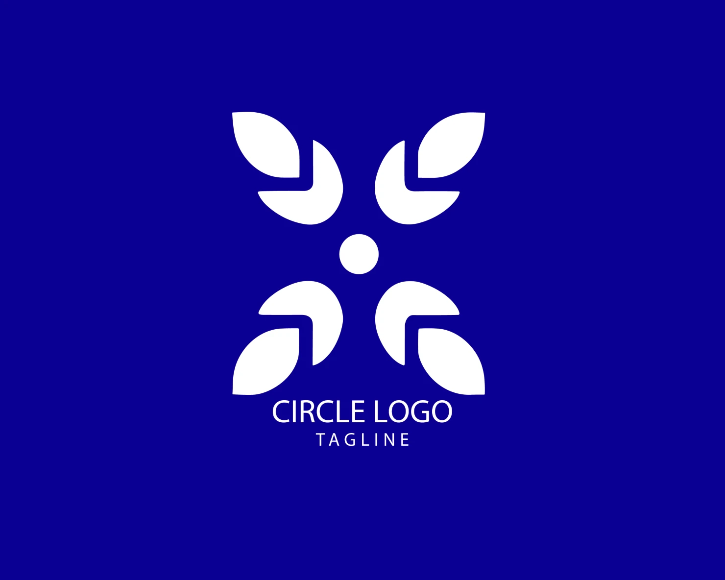 Circle customizable logo set design #38791