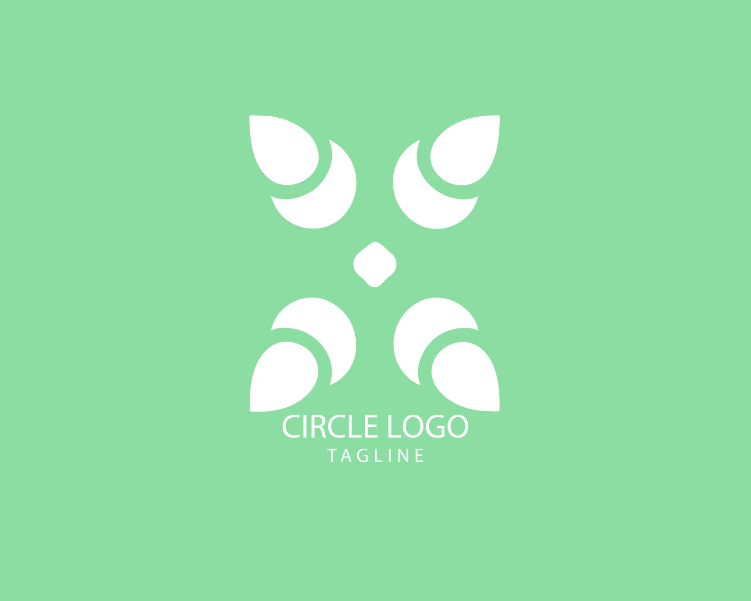 Circle customizable logo set design #38792