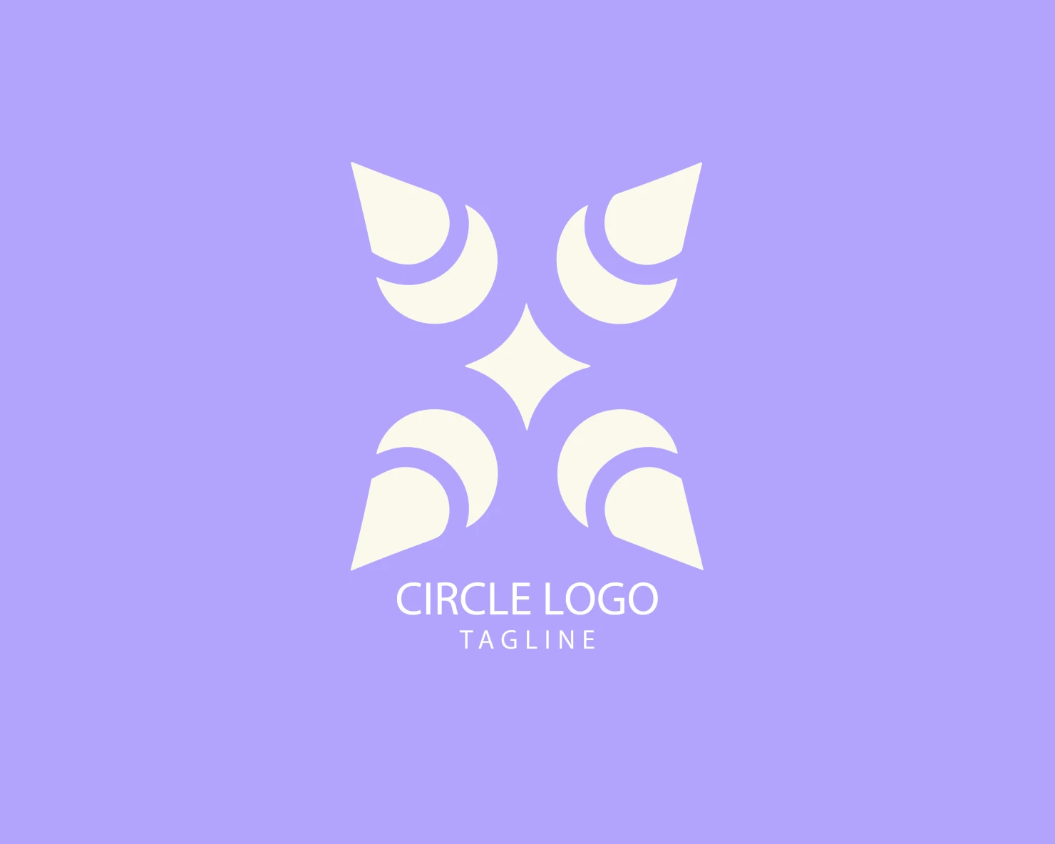 Circle customizable logo set design #38800