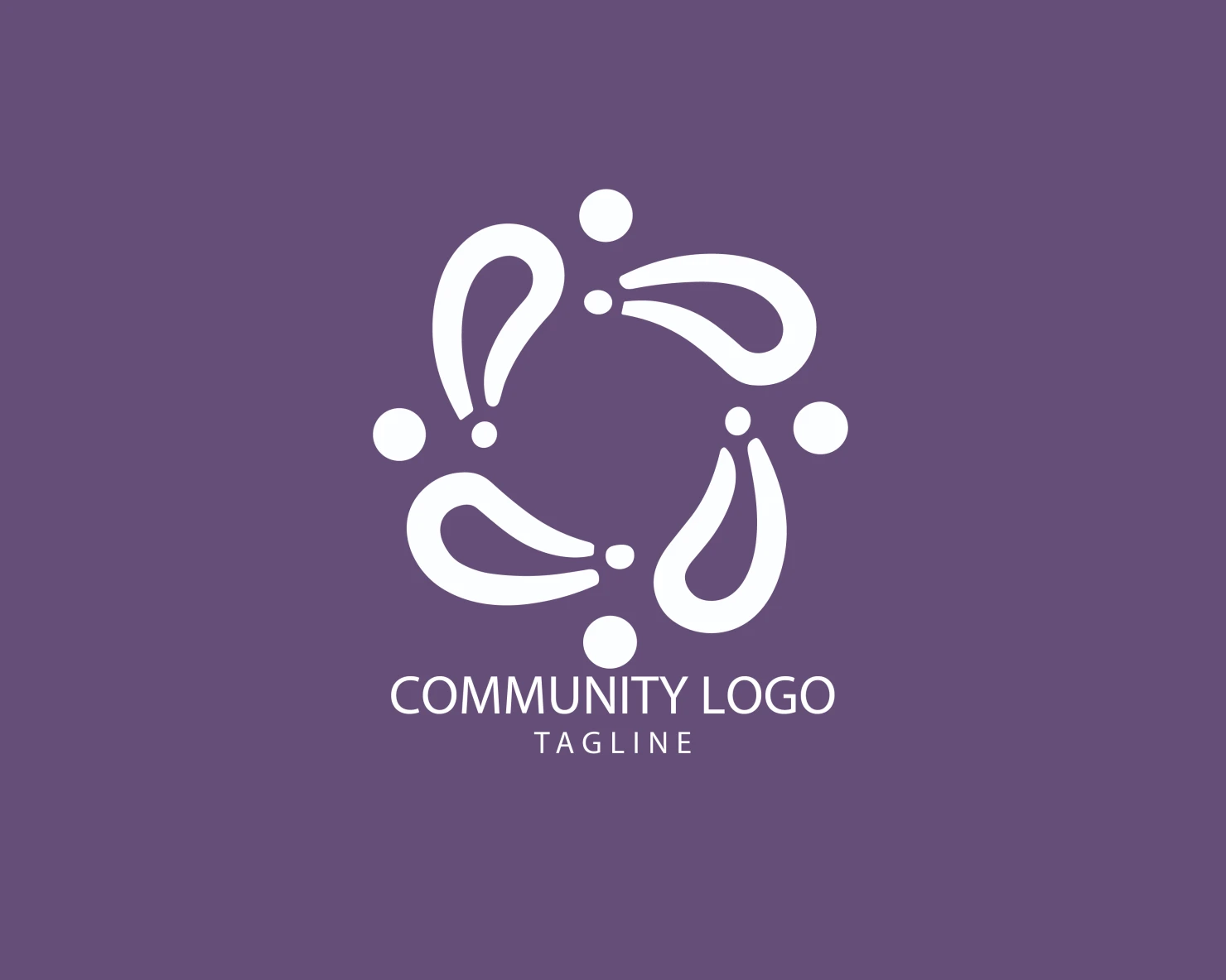 Community customizable logo set design #38845
