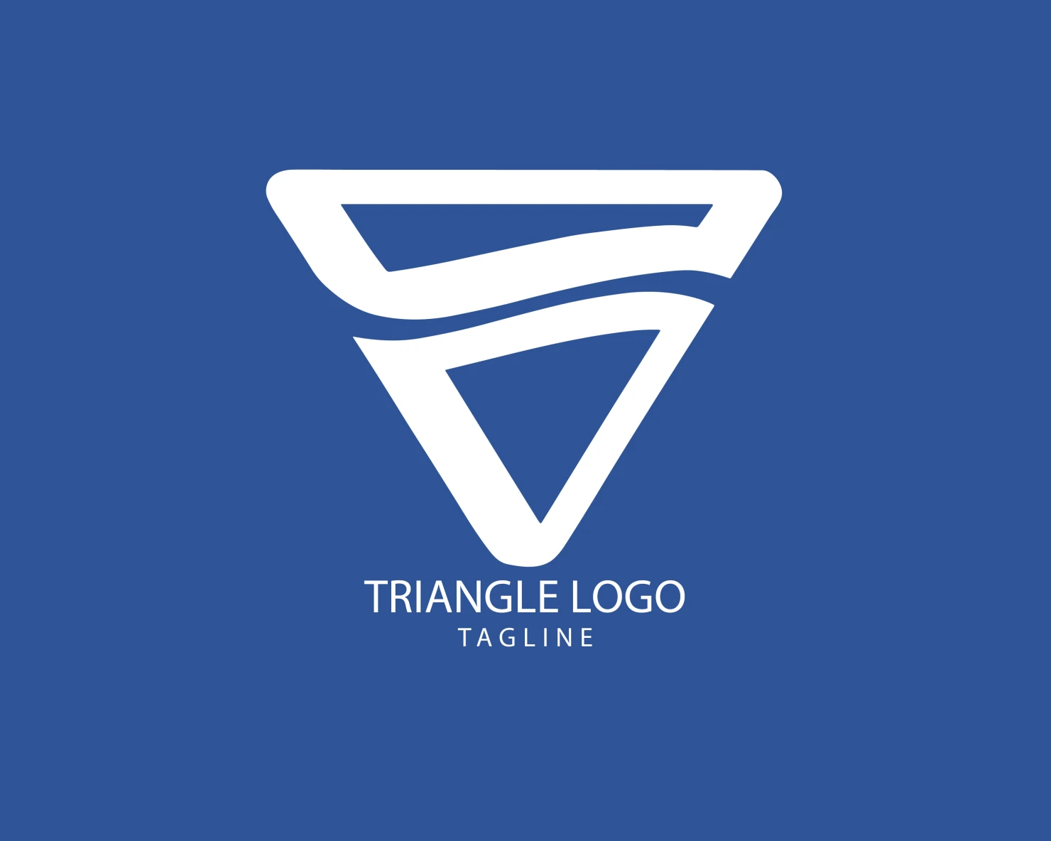 Triangle customizable logo set design #38876