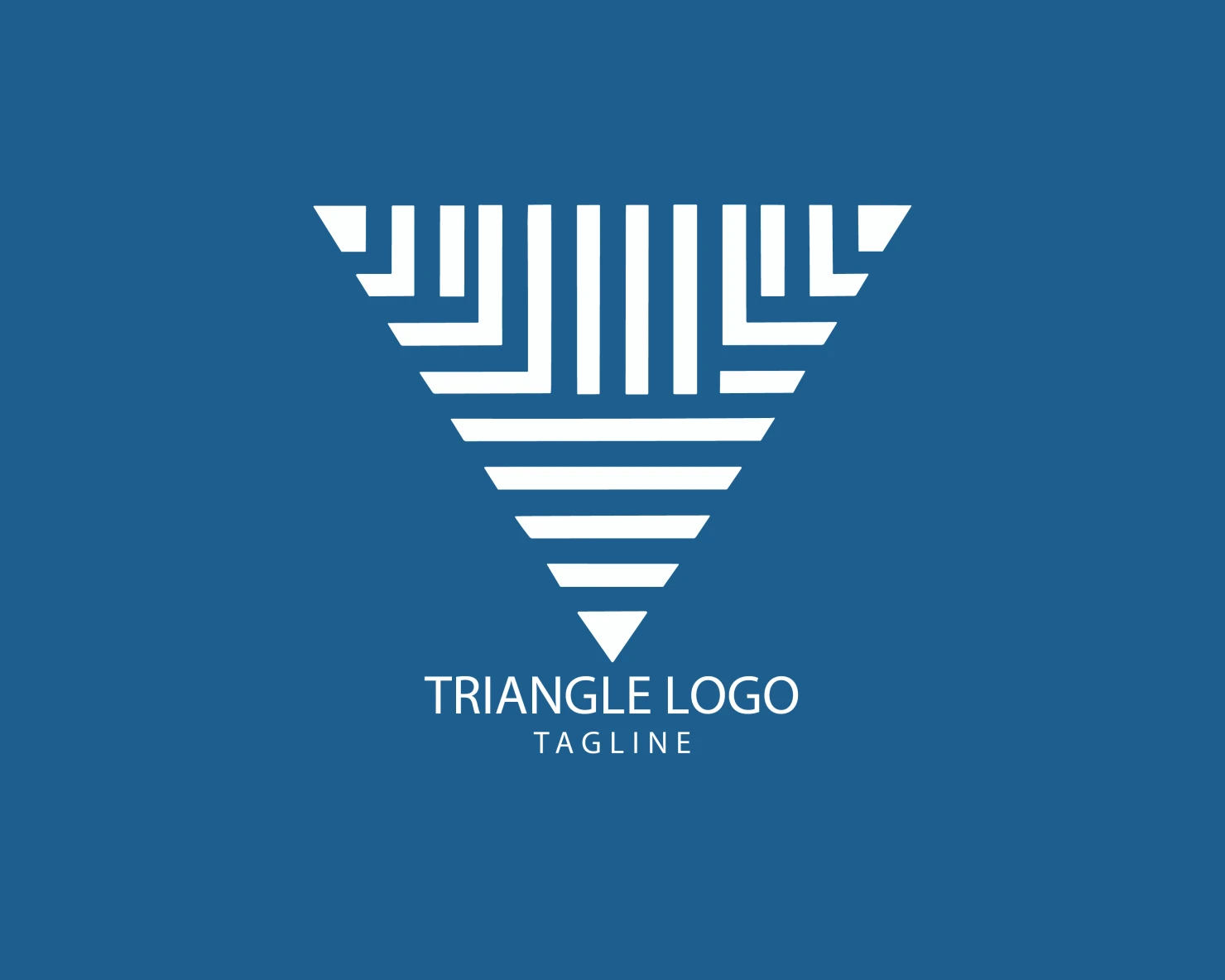 Triangle customizable logo set design #38911