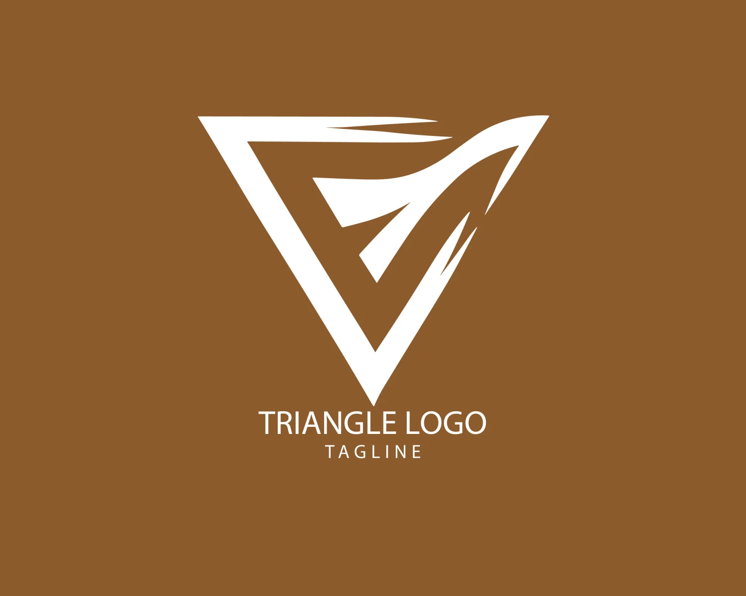 Triangle customizable logo set design #38914