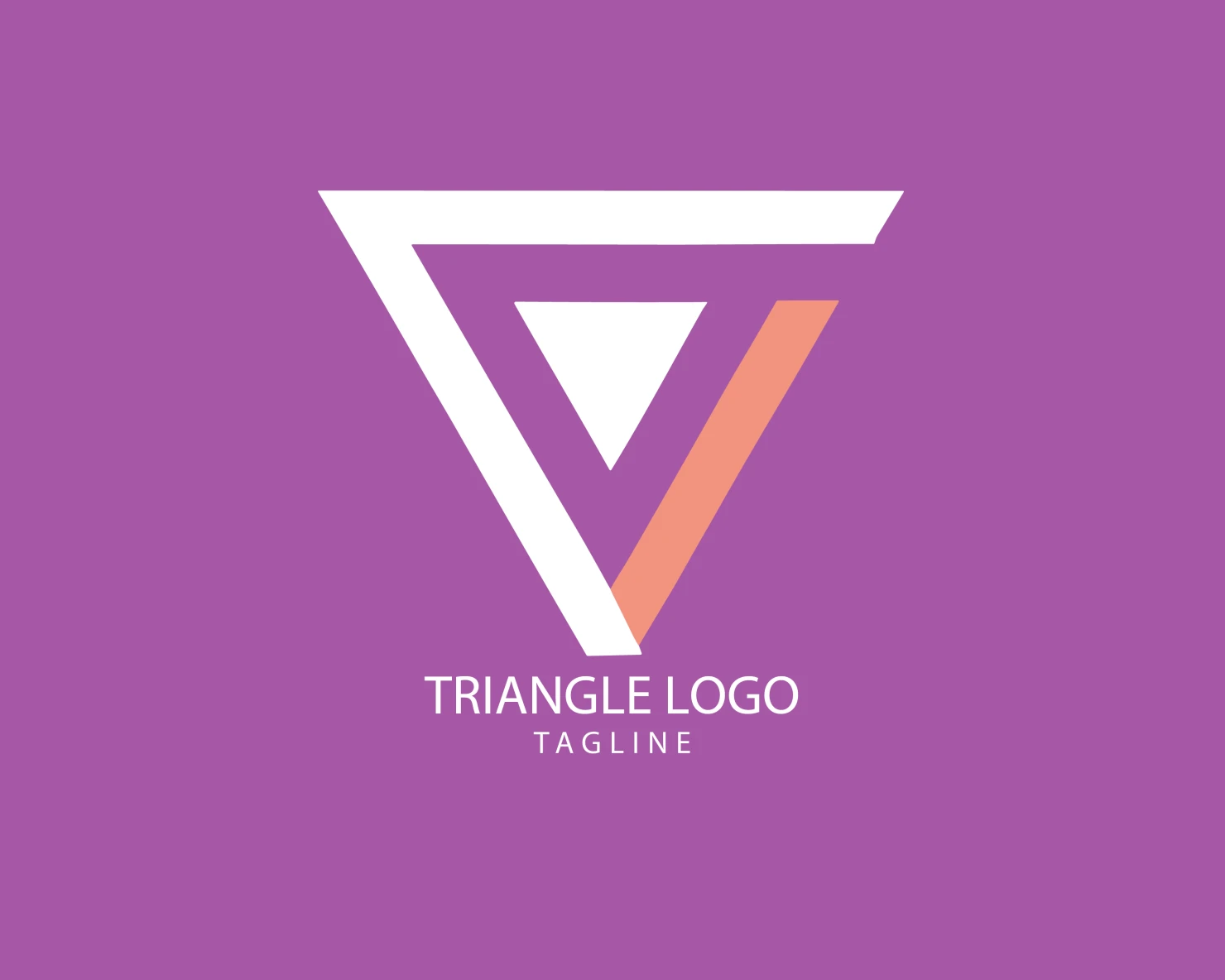 Triangle customizable logo set design #38932